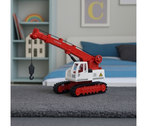 Crawler Crane Rotating Cabin Light Adjustment Sounds Metal