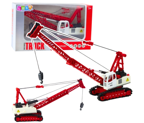 Crawler Crane Truss Light Adjustment Sounds Metal