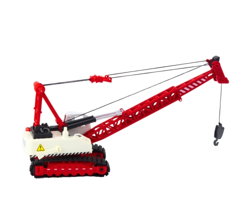 Crawler Crane Truss Light Adjustment Sounds Metal