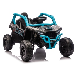 Kawasaki JS330 24V5Ah Black and Blue Battery Car