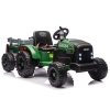 CH9959B Battery Operated Tractor with Trailer Dark Green 24V