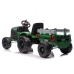 CH9959B Battery Operated Tractor with Trailer Dark Green 24V