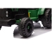 CH9959B Battery Operated Tractor with Trailer Dark Green 24V