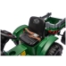 CH9959B Battery Operated Tractor with Trailer Dark Green 24V