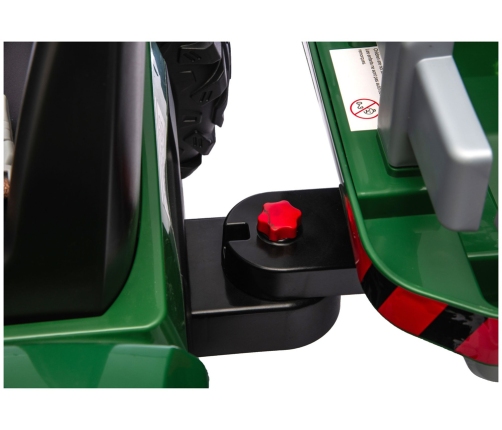 CH9959B Battery Operated Tractor with Trailer Dark Green 24V