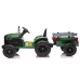 CH9959B Battery Operated Tractor with Trailer Dark Green 24V