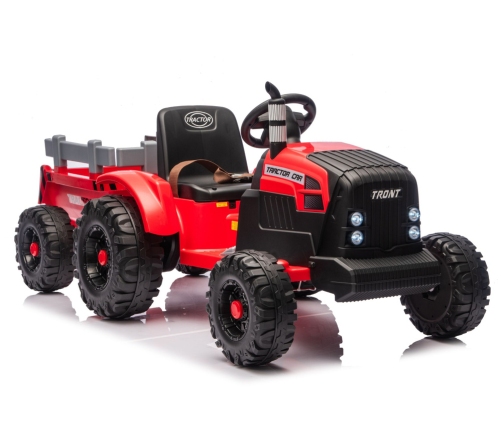 CH9959B Battery Operated Tractor with Trailer Red 24V