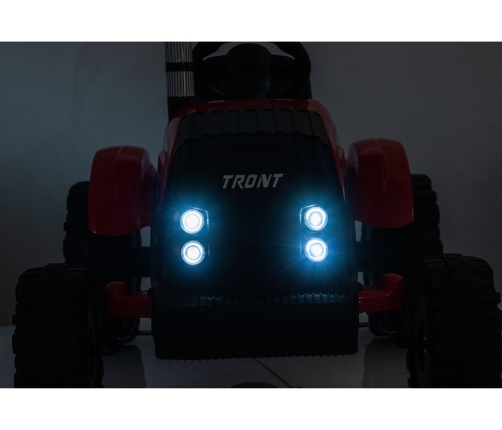 CH9959B Battery Operated Tractor with Trailer Red 24V