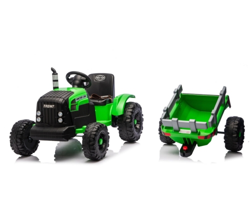 CH9959B Battery Operated Tractor with Trailer Light Green 24V