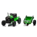 CH9959B Battery Operated Tractor with Trailer Light Green 24V