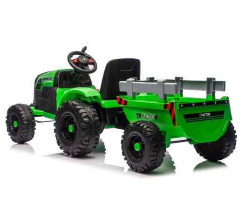 CH9959B Battery Operated Tractor with Trailer Light Green 24V