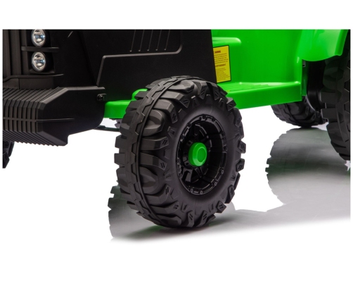 CH9959B Battery Operated Tractor with Trailer Light Green 24V