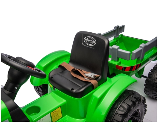 CH9959B Battery Operated Tractor with Trailer Light Green 24V