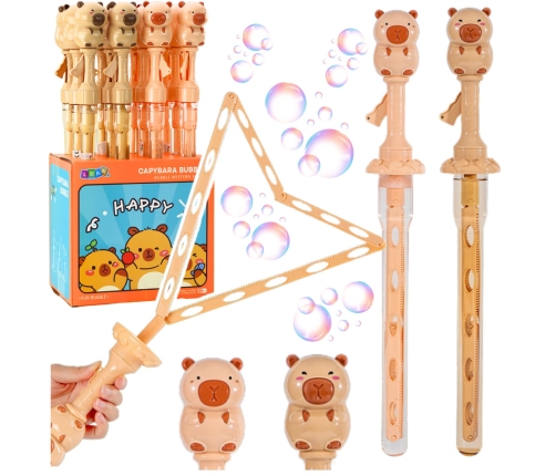 Soap Bubbles Large Extendable Wand Capybara 49.5 cm 100 ml