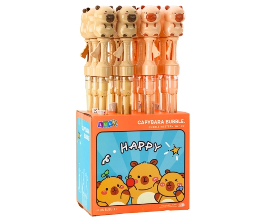 Soap Bubbles Large Extendable Wand Capybara 49.5 cm 100 ml