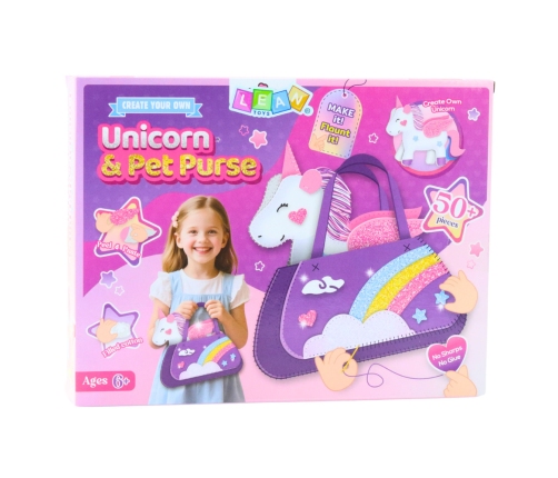 DIY Creative Kit Unicorn Bag for Sewing 50 pcs.