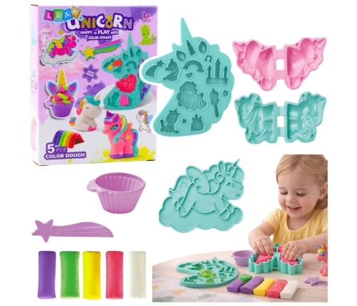 DIY Creative Kit: Unicorn Dough, Molds, and Accessories