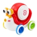 Interactive Snail Riding Drum Musical Educational Red