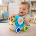 Interactive Snail Riding Drum Musical Educational Blue