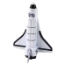 Spaceship Metal Pull-Back Opening White