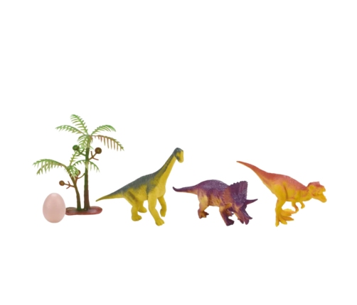 Car Transporter Truck Dinosaurs Figures Green 15 pcs.