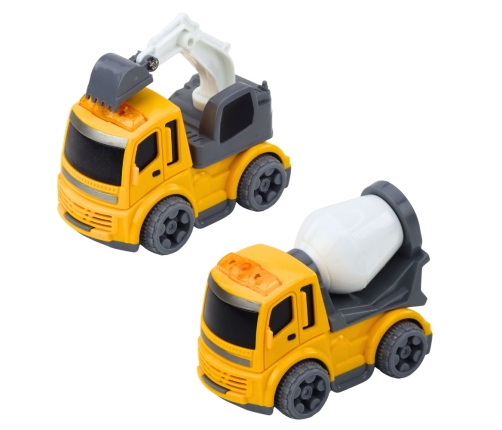 Set of traffic lights, speed camera, mat, construction cars, lights and sounds