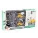 Set of traffic lights, speed camera, mat, construction cars, lights and sounds