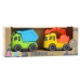Construction Vehicle Set Cars Truck Dumper Excavator BIO Plastic