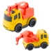 Construction Vehicle Set: Cars, Concrete Mixer, Truck with Hook, BIOPlastic