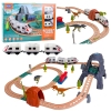 Dinosaur Park Electric Train Set with Lights and Sounds 76 cm
