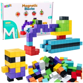 Magnetic Construction Blocks Cubes 3D Blocks Colorful 96 pcs. Magnetic Construction Blocks Cubes 3D Blocks Colorful 96 pcs.