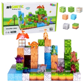 Magnetic Construction Blocks Cubes Square World 3D 114 pcs. Magnetic Construction Blocks Cubes Square World 3D 114 pcs.