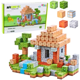 Magnetic Construction Blocks Cubes Square World 3D 312 pcs. Magnetic Construction Blocks Cubes Square World 3D 312 pcs.
