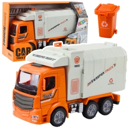Garbage Truck City Lights Sounds Orange Garbage Truck City Lights Sounds Orange
