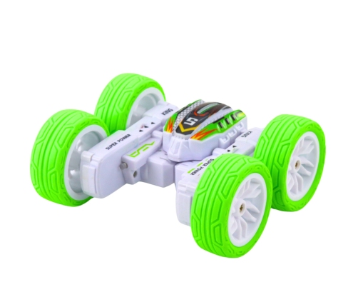 Remote Controlled Acrobatic Off-Road Car 360° Green 1:32