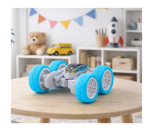 Remote Controlled Acrobatic Off-Road Car 360° Blue 1:32