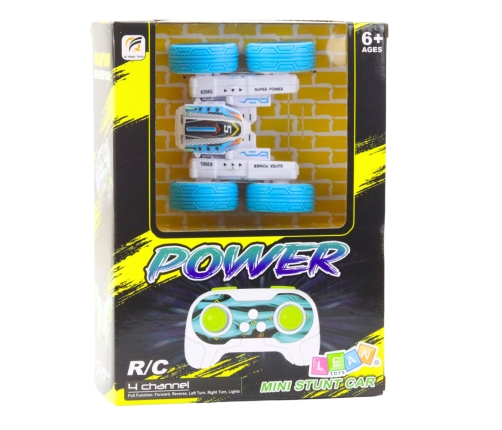 Remote Controlled Acrobatic Off-Road Car 360° Blue 1:32