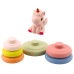 Soft Sensory Pyramid Unicorn Rubber ECO Colorful