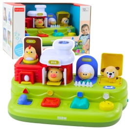 Interactive Educational Toy for Toddlers - Pop-Up Animals Farm Interactive Educational Toy for Toddlers - Pop-Up Animals Farm