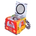 Soft Sensory Cube with Mirror Cars and Road Signs for Toddlers