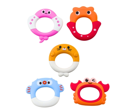 Interactive Turtle Bath Toy with Fountain and Colorful Circles