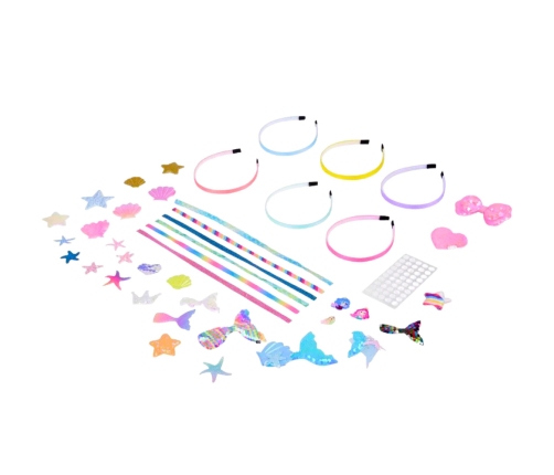 DIY Creative Kit for Making Seashell Mermaid Hairbands