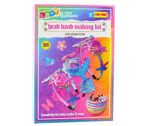 DIY Creative Kit for Making Seashell Mermaid Hairbands