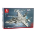 F-35 Lightning II Fighter Plane Construction Bricks Gray 1490 pcs.