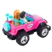 Remote Controlled RC Off-Road Car with Dolls Pink 1:16