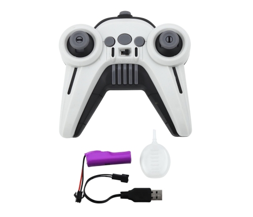 Remote Controlled Stunt Car RC Lights Smoke Drift 360° Blue