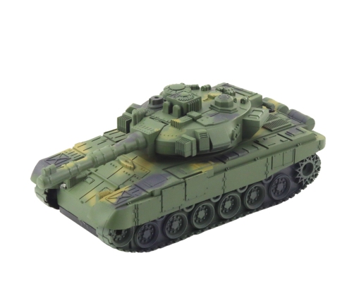 T90 Military Tank Remote Controlled RC Lights Sounds Green 1:18