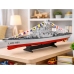 RC Aircraft Carrier Warship Remote Controlled LED Lighting 1:390