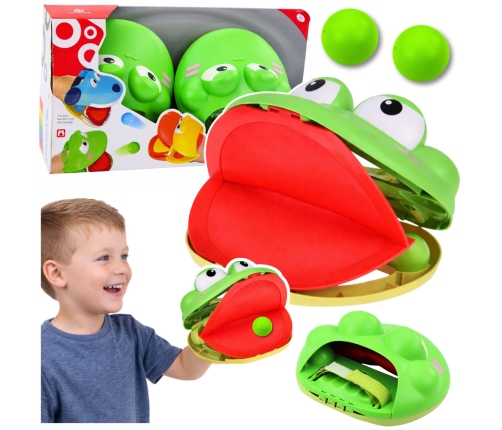 Frog Ball Catchers Launchers Arcade Sports Game For Kids
