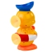 Interactive Bath Toy Duck with Grinder, Suction Cups, and Spoon
